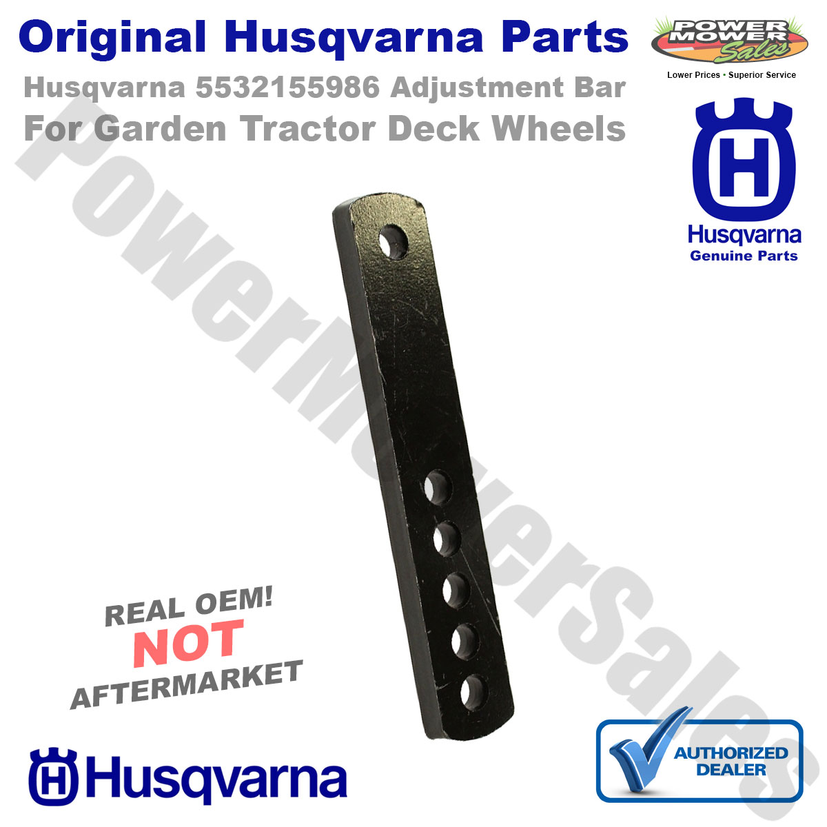 532155986 Husqvarna Bar Adjusting Wheel Gauge for Lawn & Garden