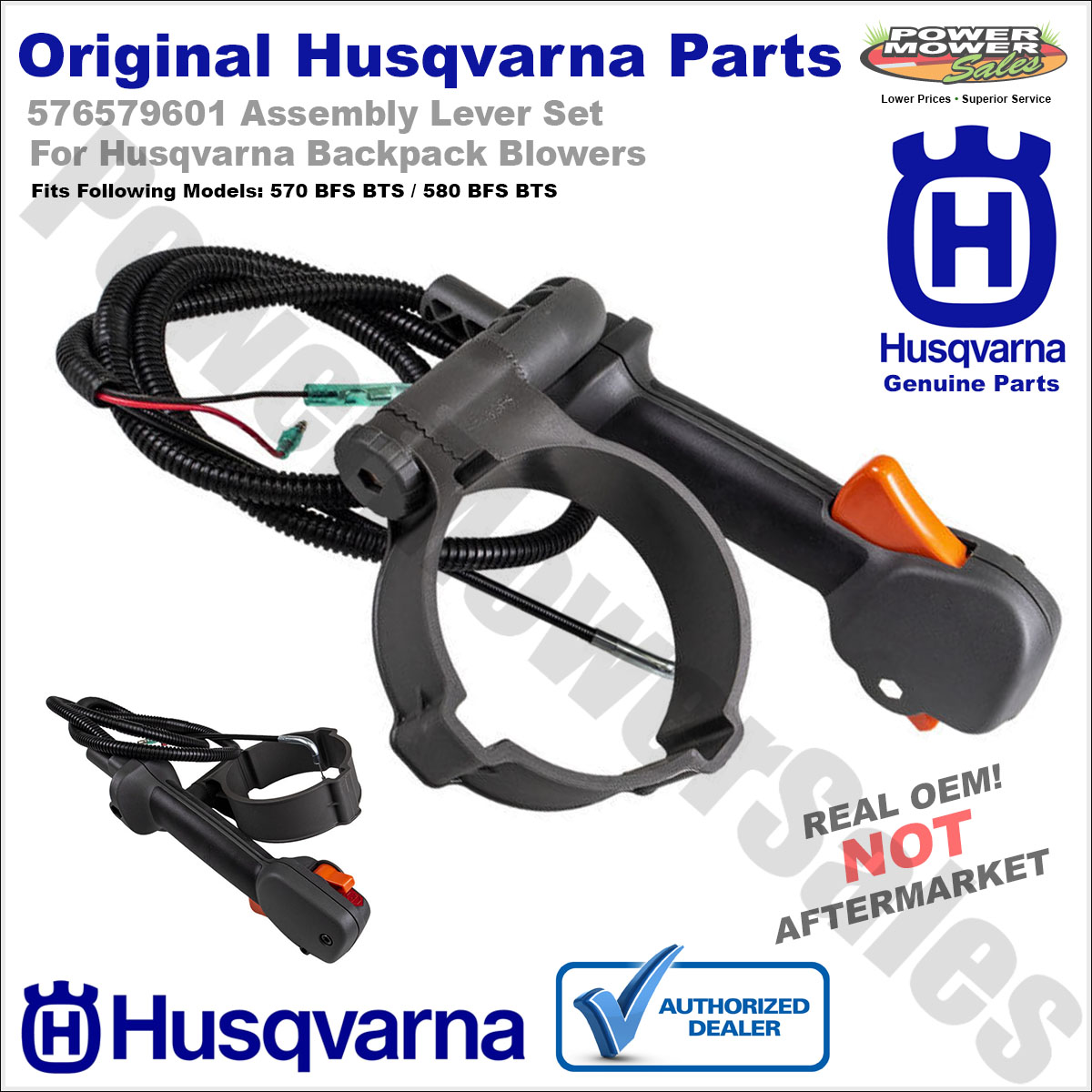 Husqvarna 576581401 Tube De Joint Pivotant Pour 570BFS 570BTS 580BFS 580BTS
