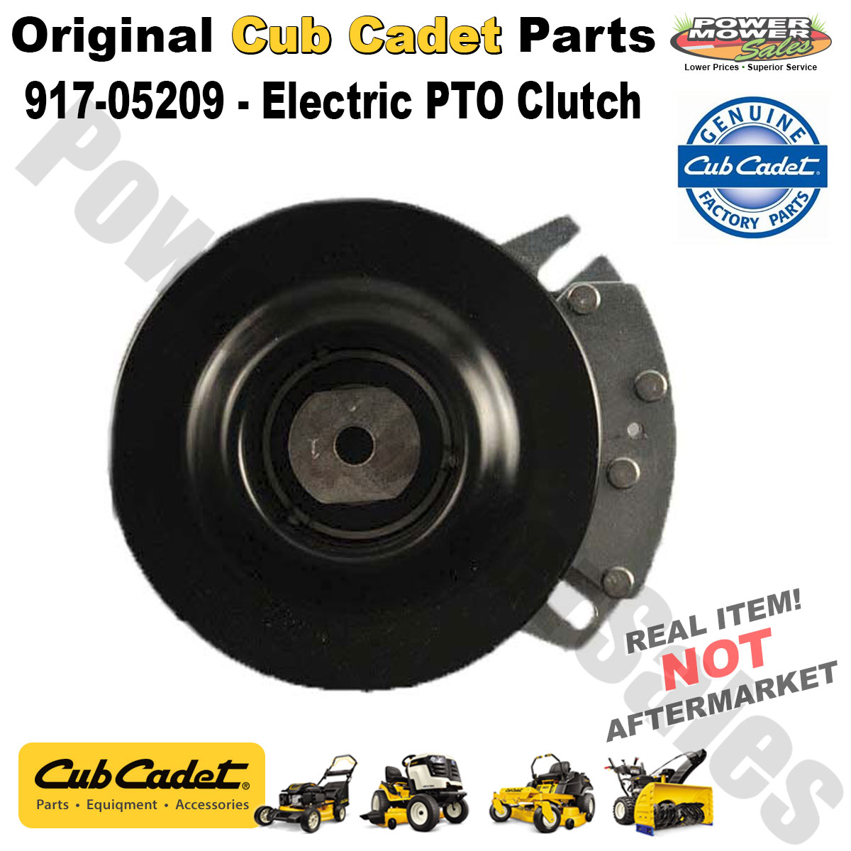 Cub Cadet Replacement Electric PTO Clutch for Lawn Mowers & Others