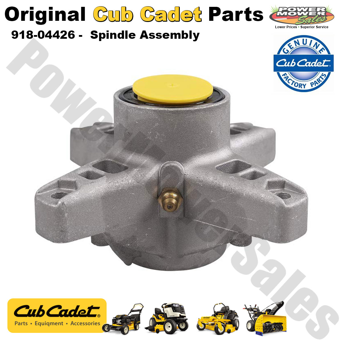 Cub Cadet Spindle Assembly for Lawn Mowers & Tractors 91804426