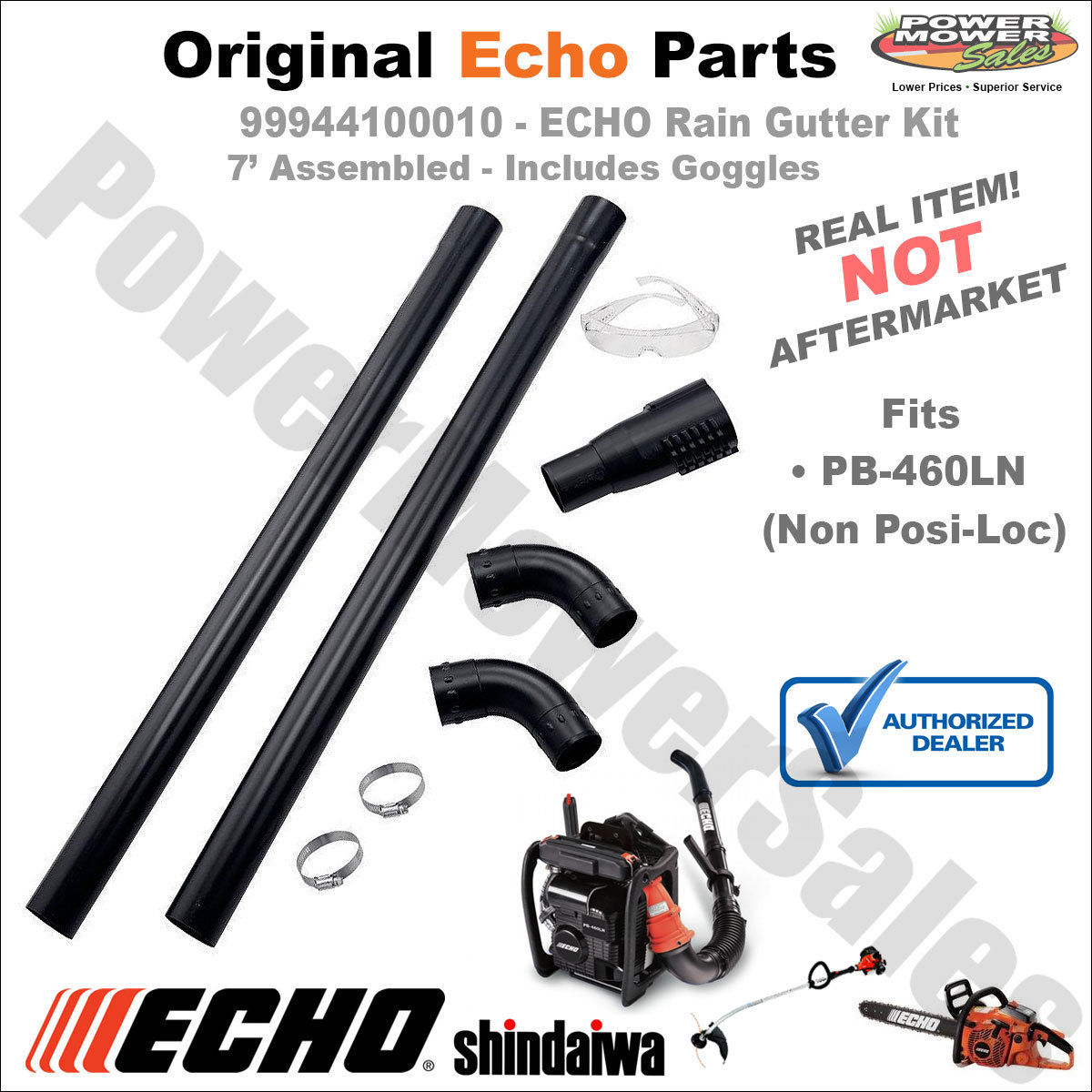 99944100010 ECHO Rain Gutter Cleaning Kit for Blowers with NON PosiLoc Tubes eBay