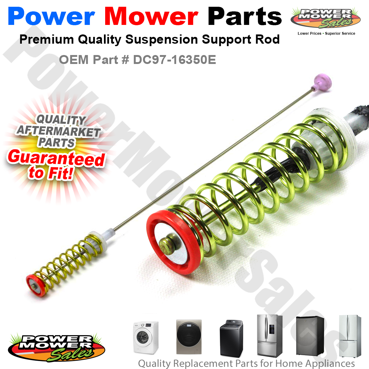 DC9716350E PS4276369 3282690 / Suspension Support Rod for Samsung Washers