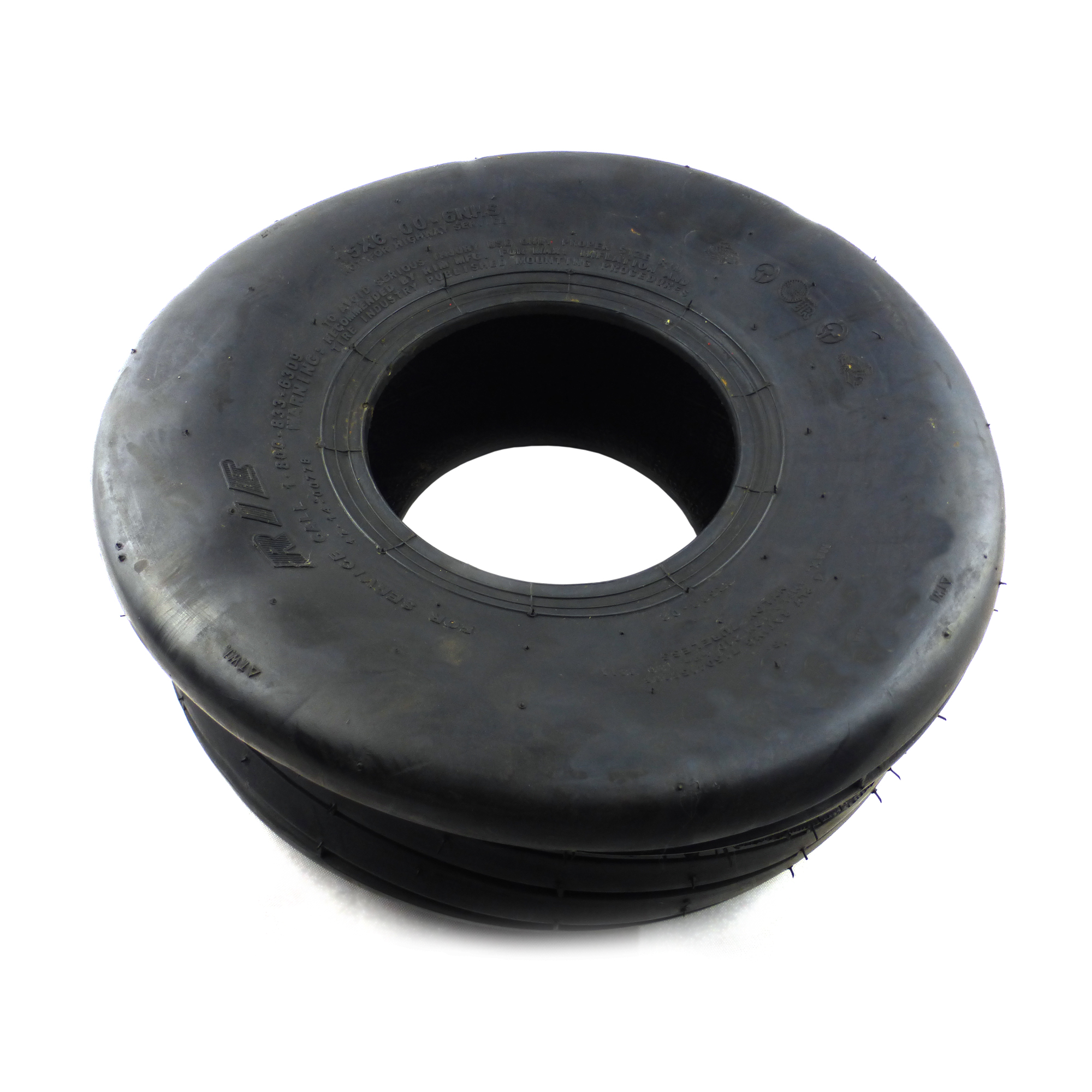 Genuine Dixie Chopper 15x6-6 Pneumatic Rib Tire for Mowers / ZT