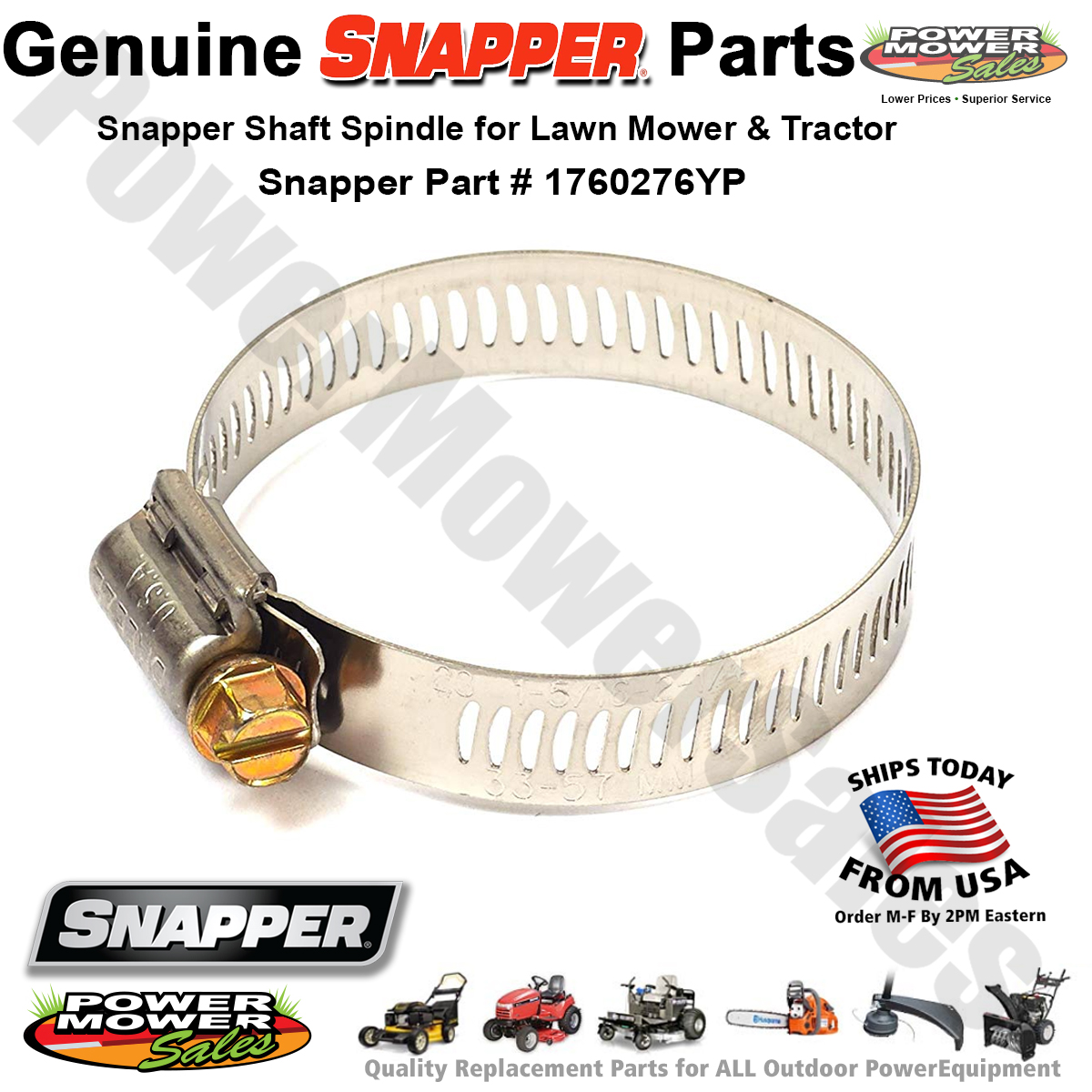 Snapper Clamp Boot 2 for Lawn Mower & Tractor / Murray / 7012332YP