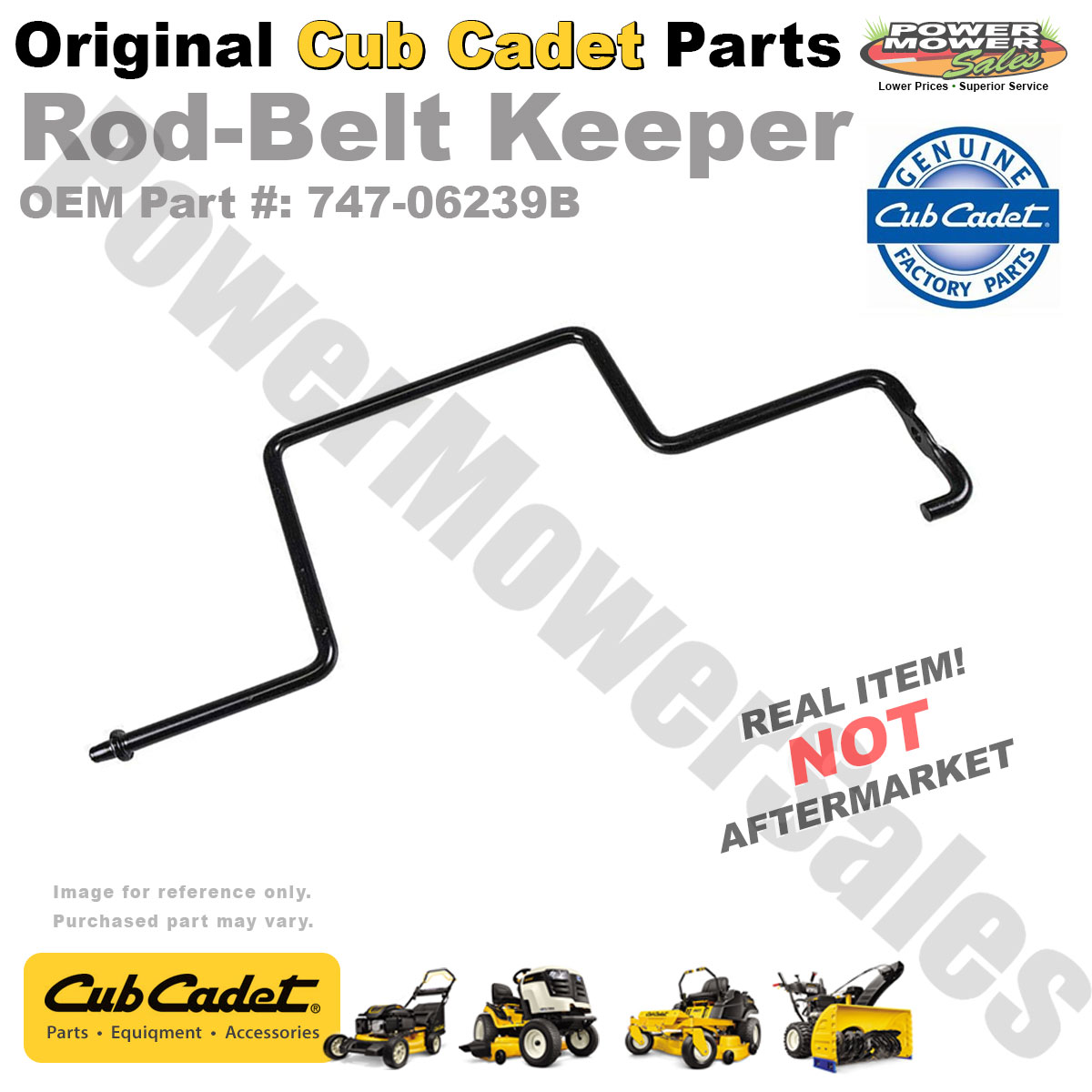 time limit of 50 discount Cub Cadet RodBelt Keeper for Mowers XT1