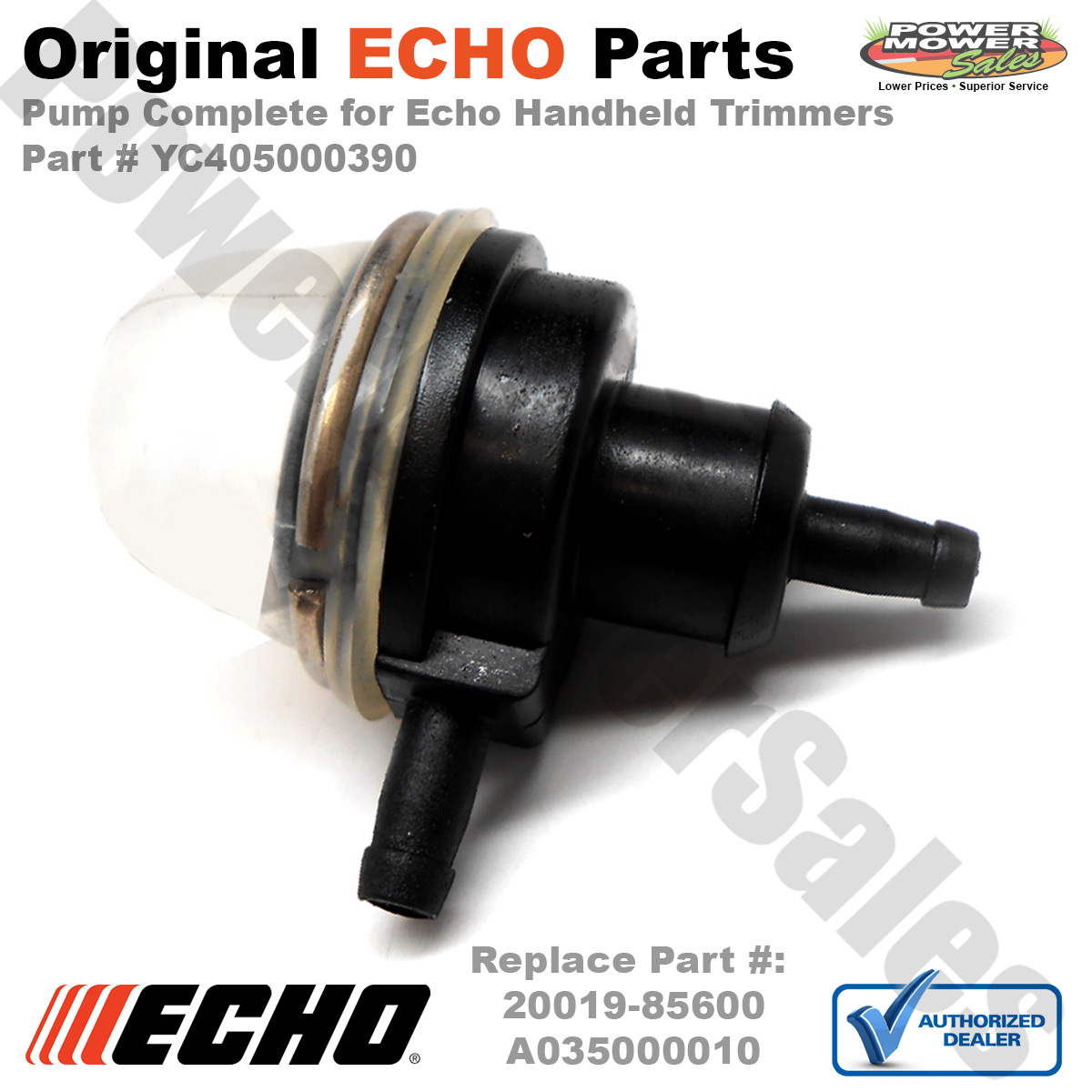 Echo / Shindaiwa Pump Complete for Handheld Trimmers Echo / Shindaiwa Pump Complete for Handheld Trimmers