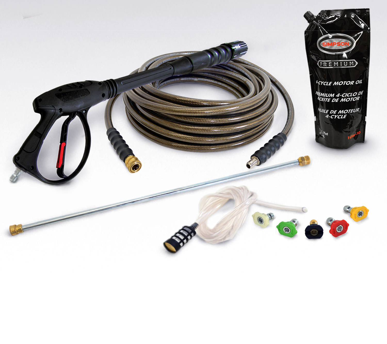 Simpson 4200 PSI Commercial Pressure Washer Honda GX390 Engine 50' Hose