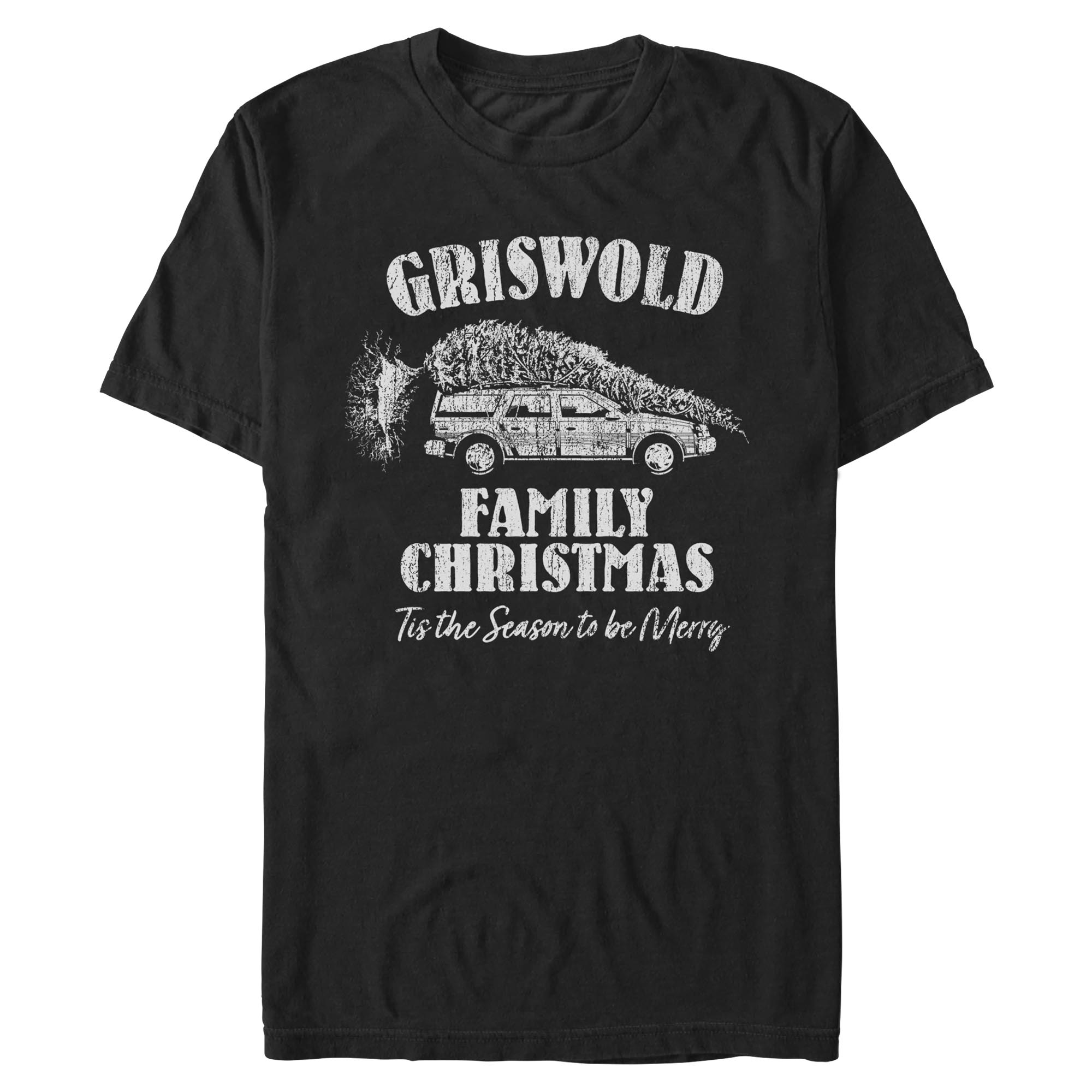 Men&rsquo;s National Lampoon&rsquo;s Christmas Vacation Griswold Distressed Logo T-Shirt