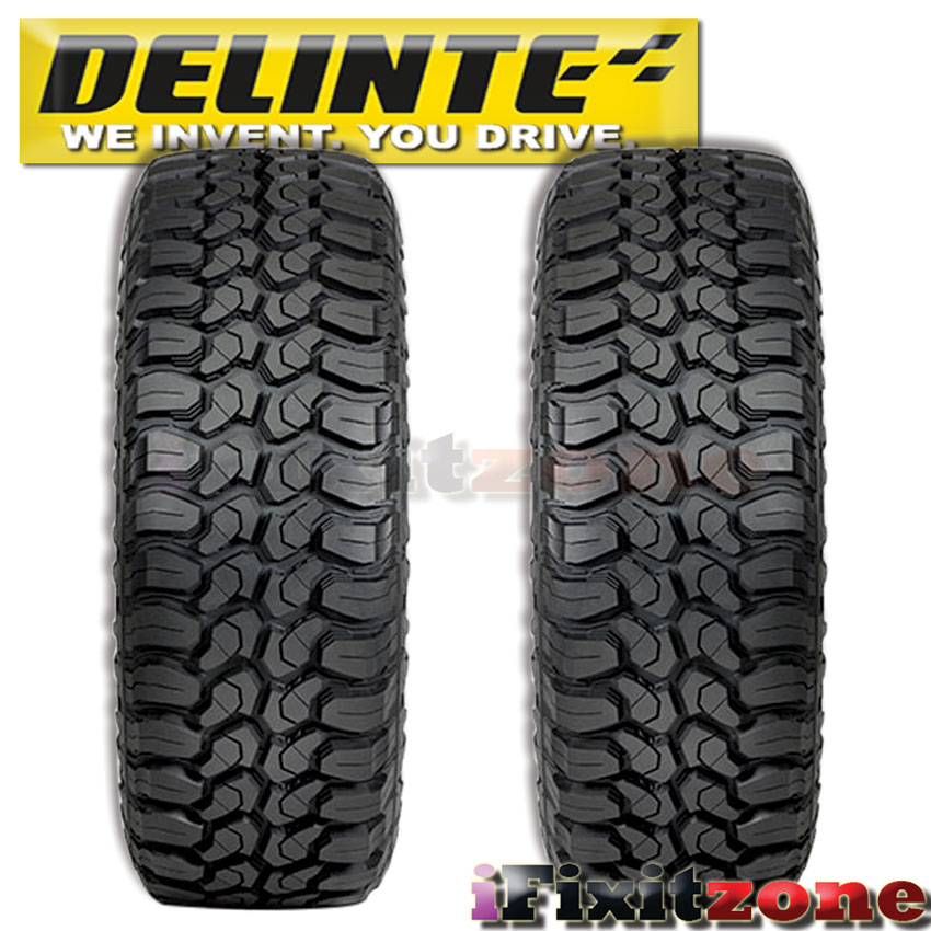4 Delinte Bandit MT DX9 33X12.50R20LT 114Q 10P All Terrain Mud Tires 33