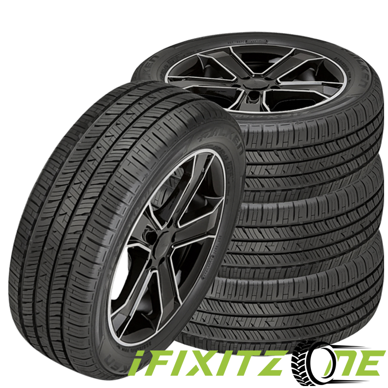 4 Falken Ziex CT60 A/S 255/55R20 110V All Season Touring 65K
