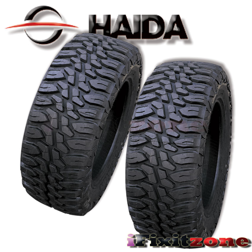 2 Pcs Haida Mud Champ HD868 35/12.50R20 Mud Tires LT 35X12.50X20 10 Ply