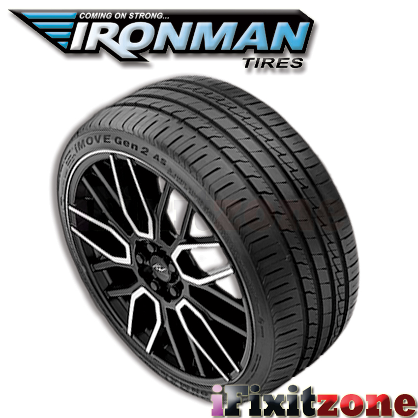 4 New Ironman IMOVE GEN 2 AS 185/55R15 82V Quality UHP All Season Tires
