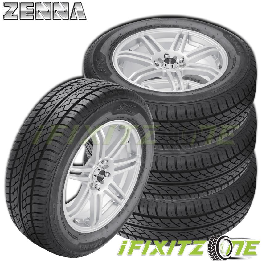 4 New Zenna Sport Line 175/65R14 82T All Season Performance Tires 420 A