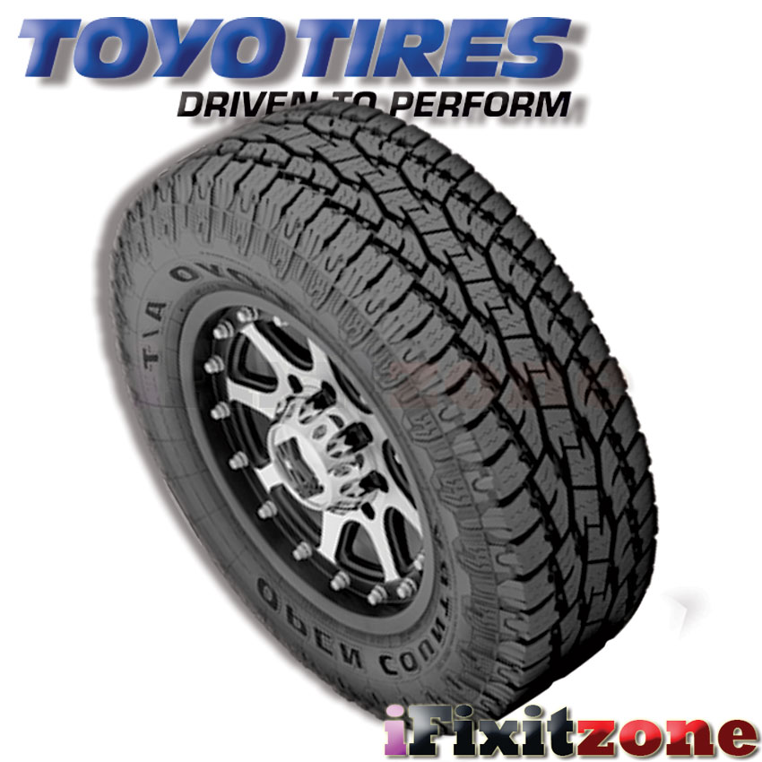 4 Toyo Open Country A/T II P285/70R17 117T On/Off Road All Terrain