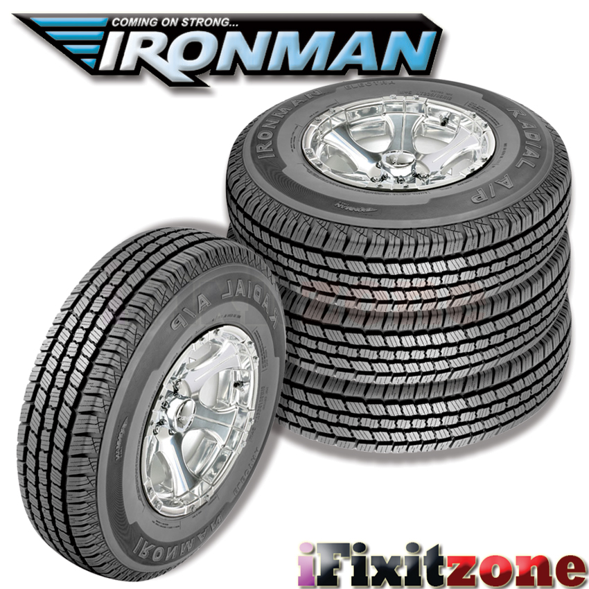 2 New Ironman Radial A/P 265/70R16 112T White Letter Outline All Season Tires eBay