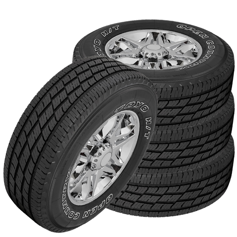 4 Toyo Open Country HT II OWL 265/65R17 112T Highway Tires