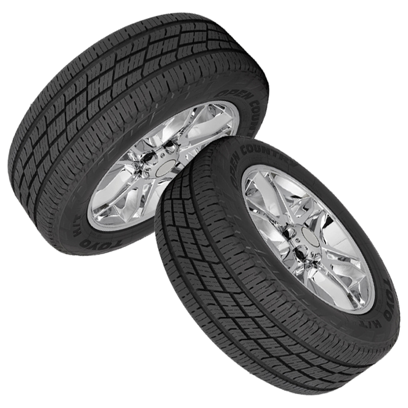 2 Toyo Open Country HT II 225/65R17 102H Highway Tires ( TakeOff