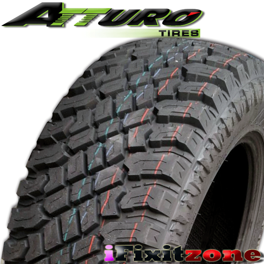 4 Atturo Trail Blade X/T LT295/60R20/10 126R Extreme All Terrain Tires