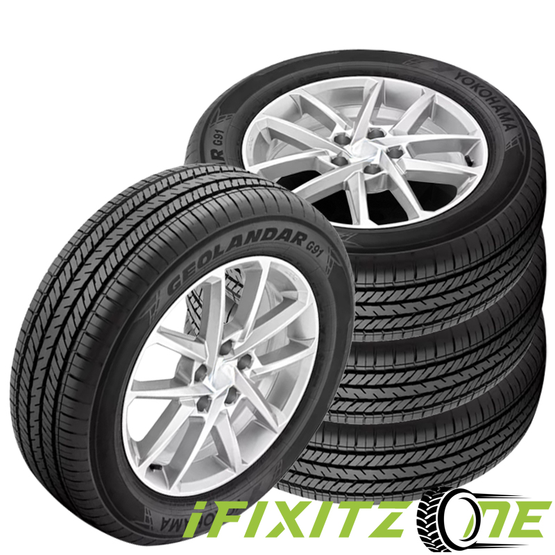 YOKOHAMA GEOLANDAR G91 225/65R17 17インチ 夏タイヤ 4本 2019～20年 