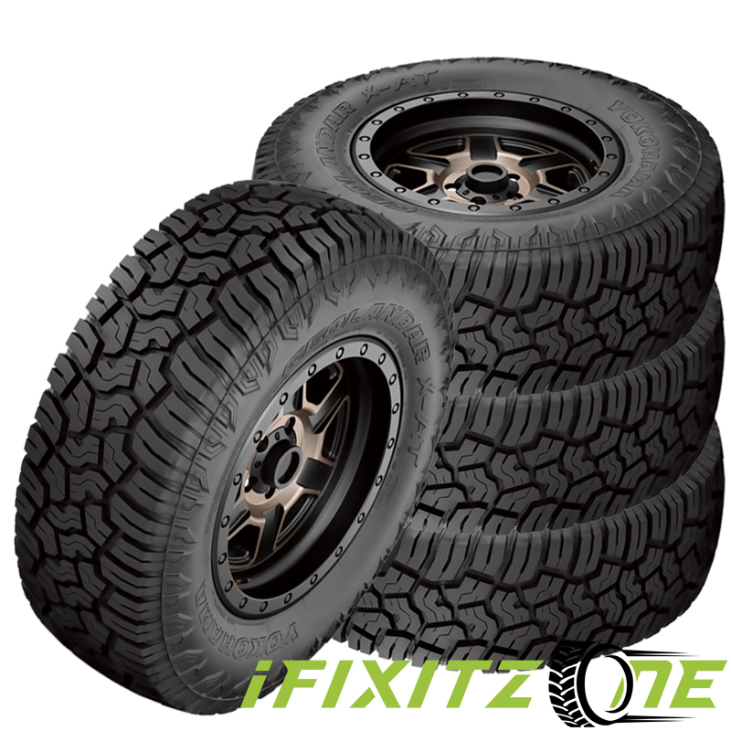 2 Yokohama Geolandar X-AT 305/70R17 121/118Q E Tires | eBay