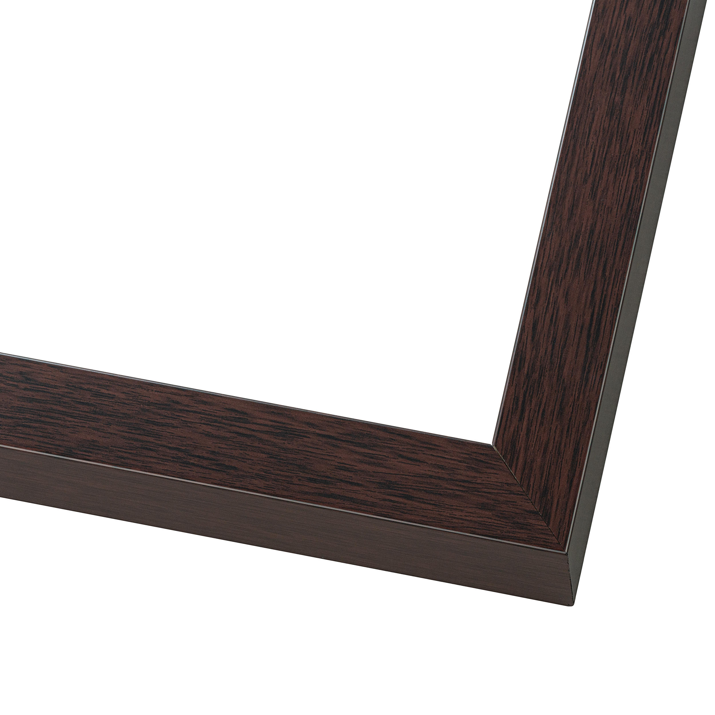 7×12 Shadow Box Frame Brown | 2 Inches Deep Real Wood Contemporary Shadowbox Dis