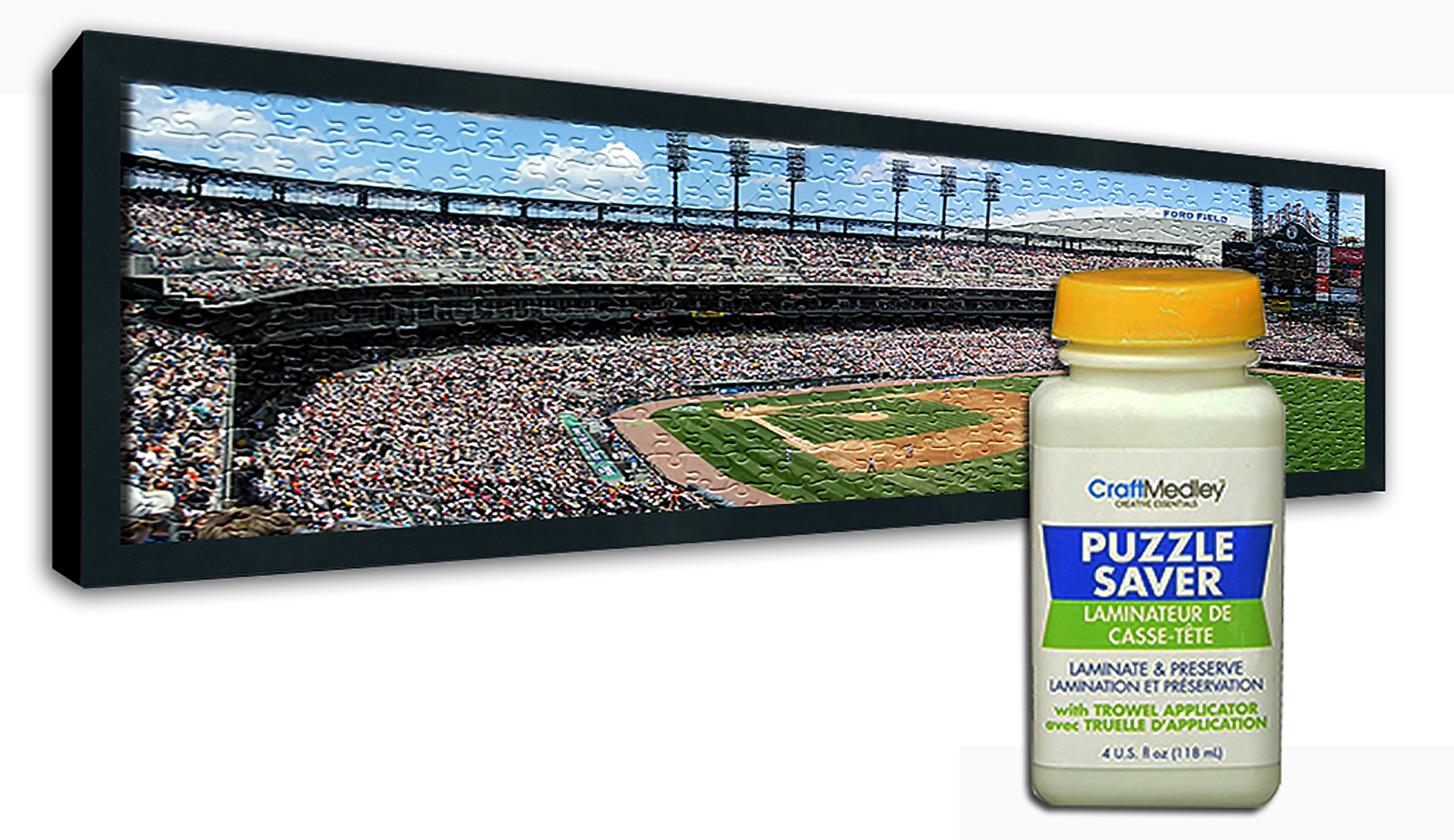 Jigsaw Puzzle Frame Kit Made to Display Puzzles Measuring 24x30 Inches