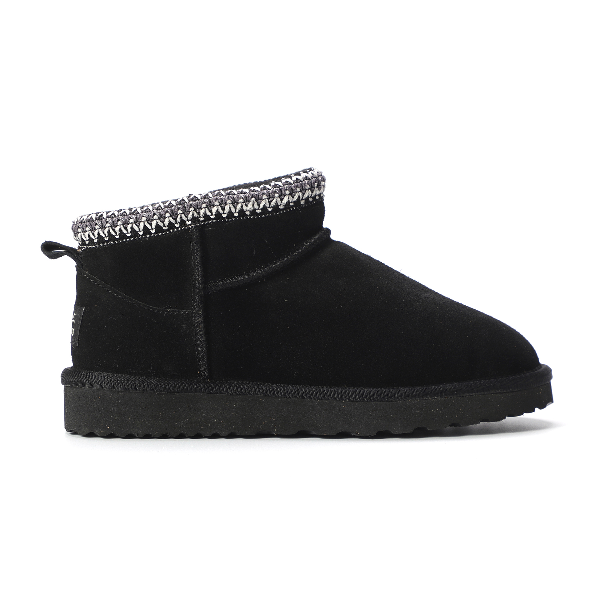 AUS WOOLI UGG Unisex Sheepskin Wool Altona Ankle Braid Boots - Picture 6 of 26