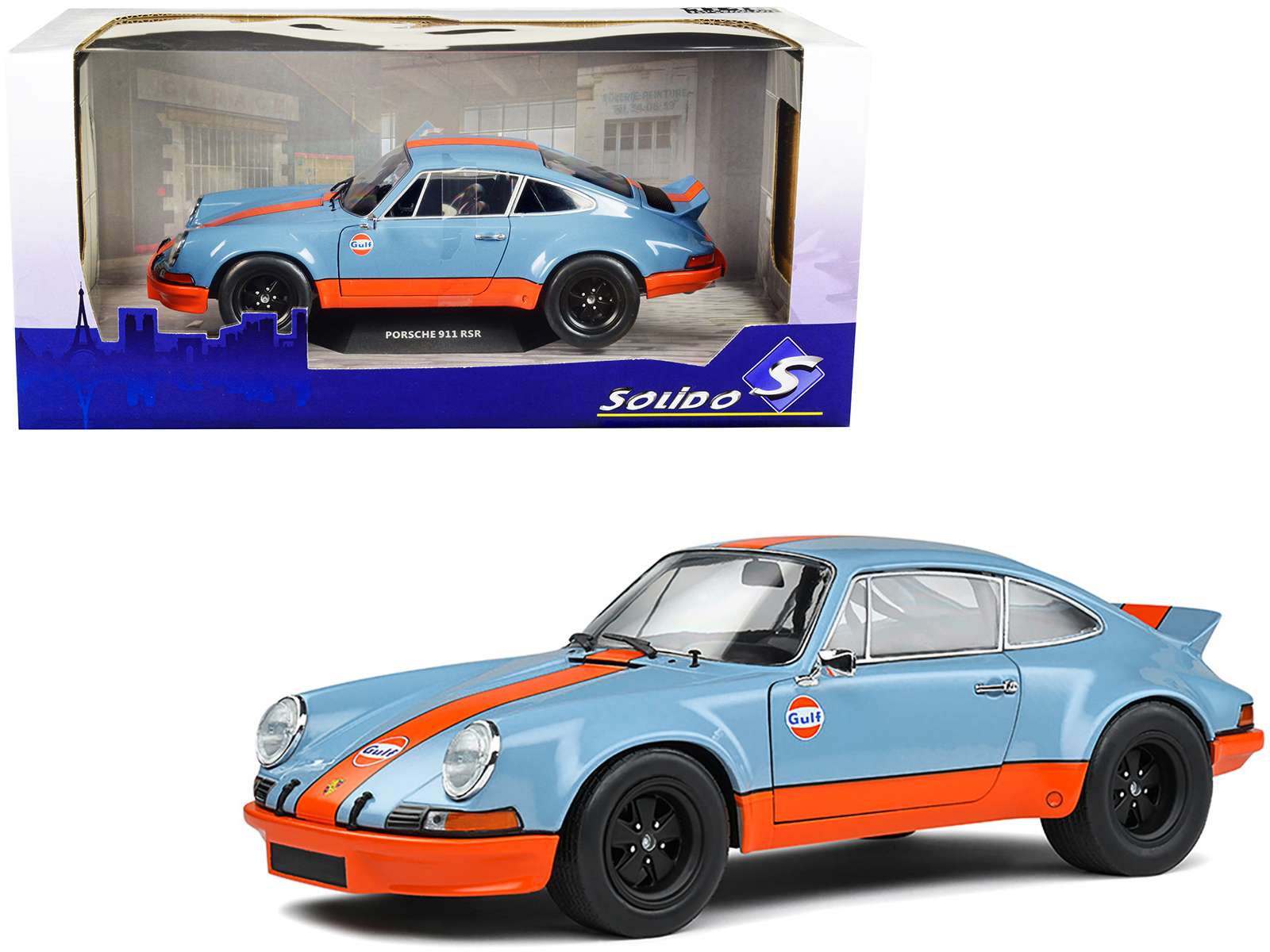 Miniature Porsche 911 3.0 RSR de 1974 au 1:18 - GT Spirit