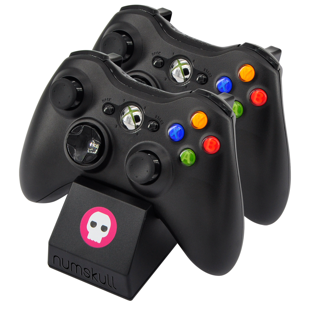 Xbox 360 Controller Fast Charging Dual Docking Station with
