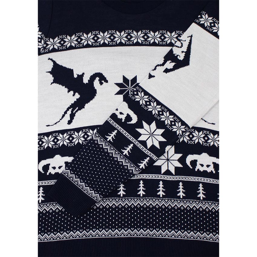 official skyrim christmas jumper sweater ebay