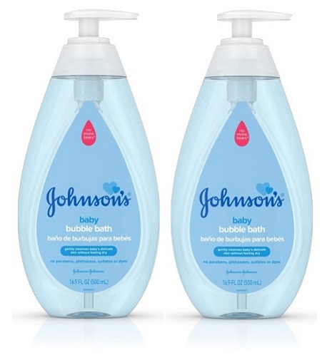 johnson and johnson baby bubble bath