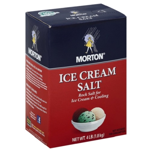 Morton Ice Cream Salt 4 lbs Box eBay