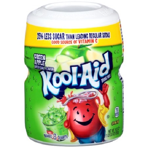 Kool Aid Green Apple Drink Mix 43000059067 eBay