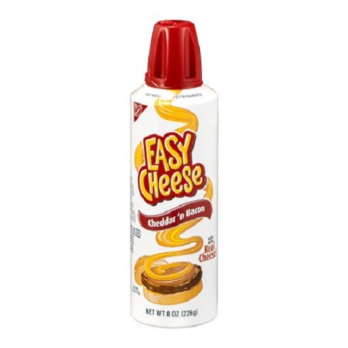 Kraft Easy Cheese Squeeze Can Cheddar 'n Bacon Flavor 44000045548 eBay