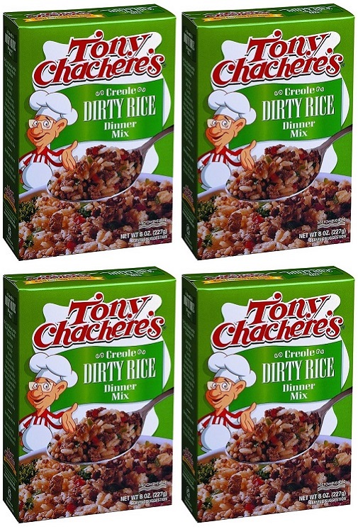Tony Chachere's Creole Dirty Rice Dinner Mix 4 Box Pack 71998003601 eBay