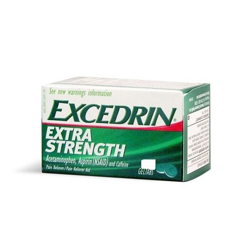 Excedrin Extra Strength Pain Reliever Gel Tabs eBay