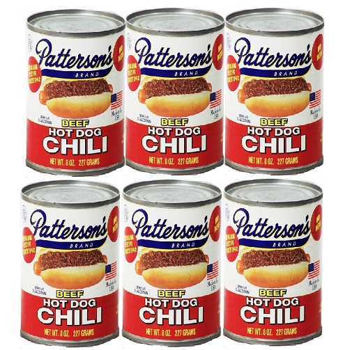 Patterson's Beef Hot Dog Chili 6 Pack 70313803315 | eBay