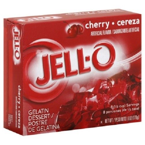 Jello Cherry Instant Jello Mix 6 oz Box eBay