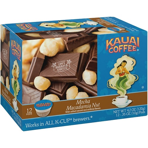 Kauai Coffee Mocha Macadamia Nut Keurig K-Cups