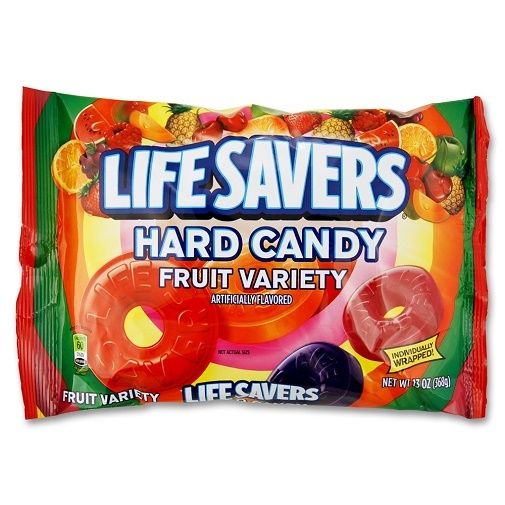 Life Savers Five Flavors Fruit Variety Hard Candy Individually Wrapped