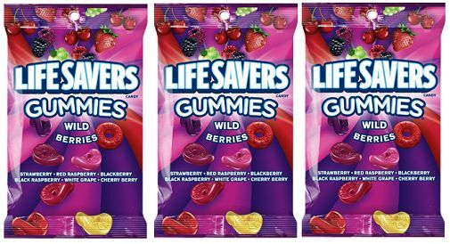Lifesavers Gummies Wild Berries Flavor Mix 3 Bag Pack 19000083449 | eBay
