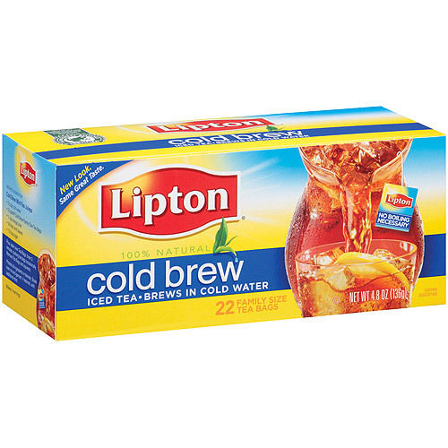 Lipton Cold Brew Iced Tea Bags 41000090035 eBay