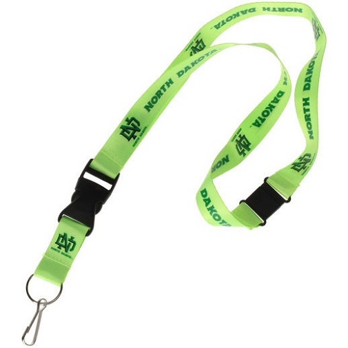 North Dakota Fighting Hawks NCAA Neon Lanyard - Imagen 1 de 1