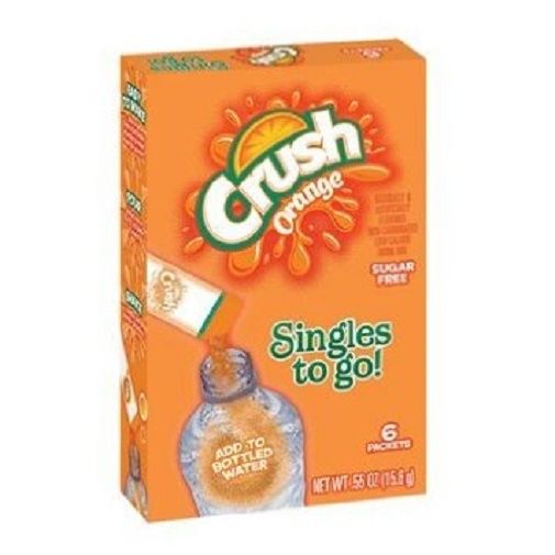Orange Crush Singles to Go Sugar Free Drink Mix 72392329915 eBay