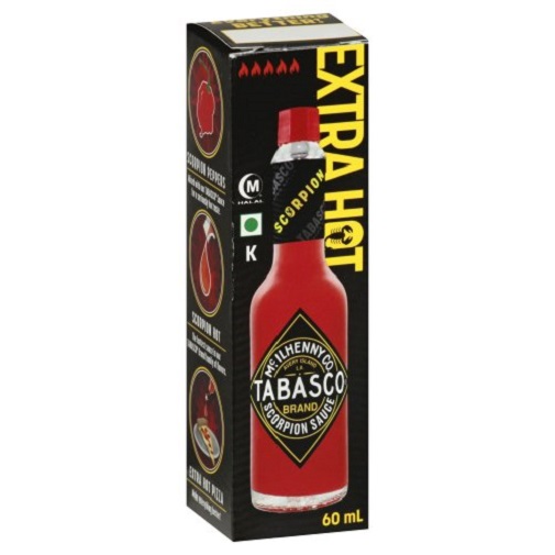 TABASCO Scorpion Pepper Hot Sauce, Extra Hot, Guava and Pineapple