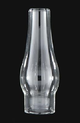 B&P Lamp® SMALLEST Clear Glass Lamp Chimney 1-1/8 Inch base by 3-3/4 Inch height] for Vintage and Antique Style Lighting