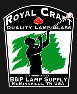 B&P Lamp® SMALLEST Clear Glass Lamp Chimney 1-1/8 Inch base by 3-3/4 Inch height] for Vintage and Antique Style Lighting