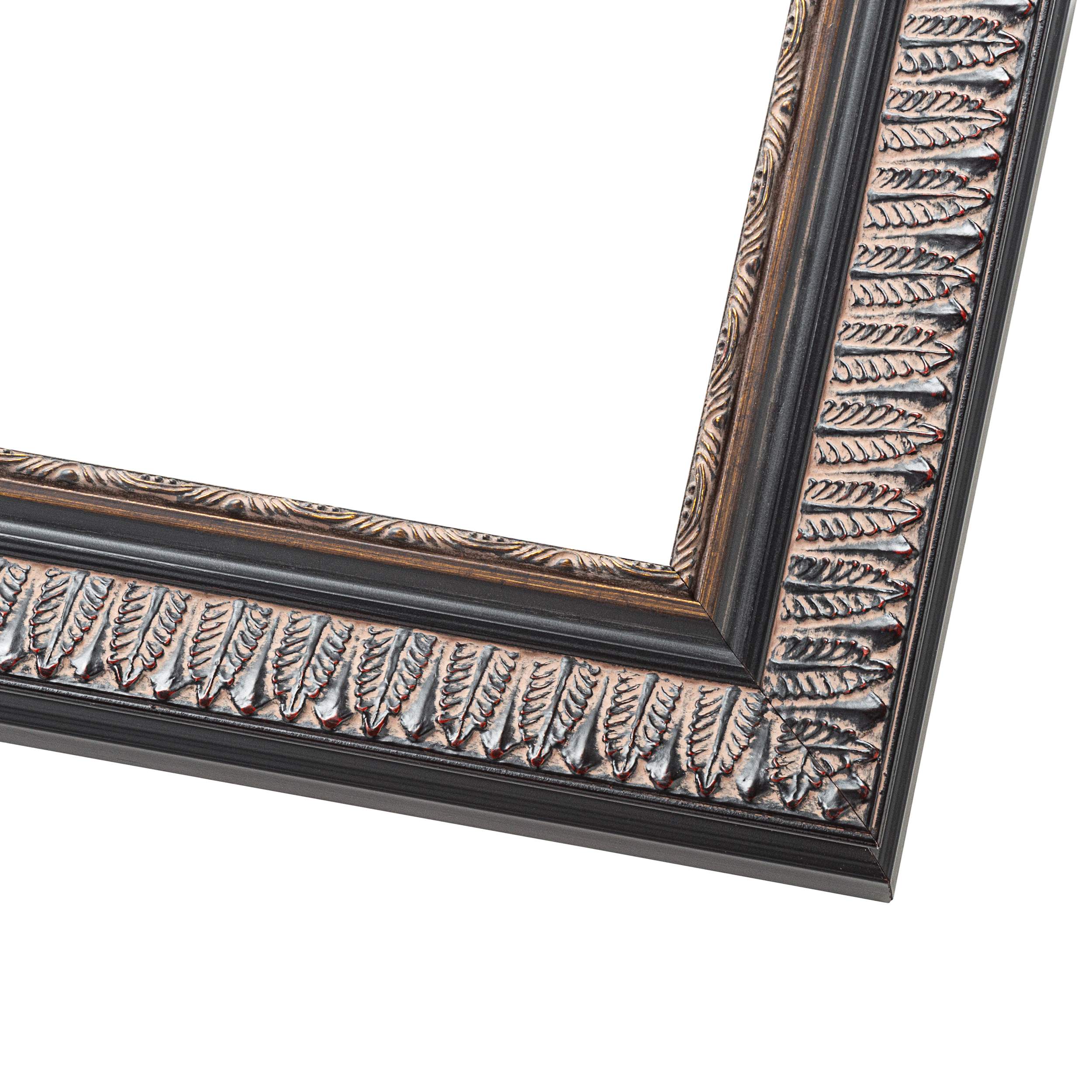 Ornate Black Picture Frame - UV Acrylic,Backing, Hanging Hardware - Bild 2 von 29