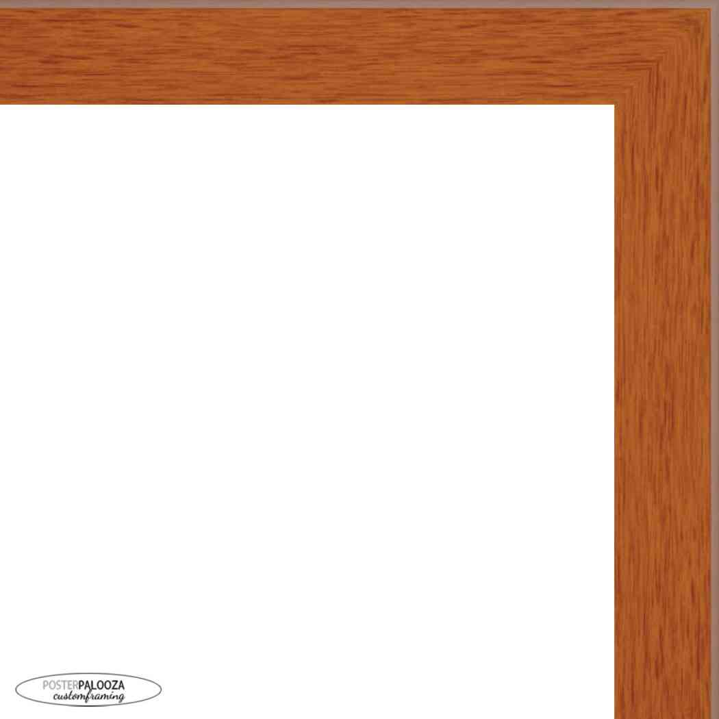 Panorama flacher brauner Bilderrahmen - UV Acryl, Rückseite, Hängebeschläge - Bild 9 von 162