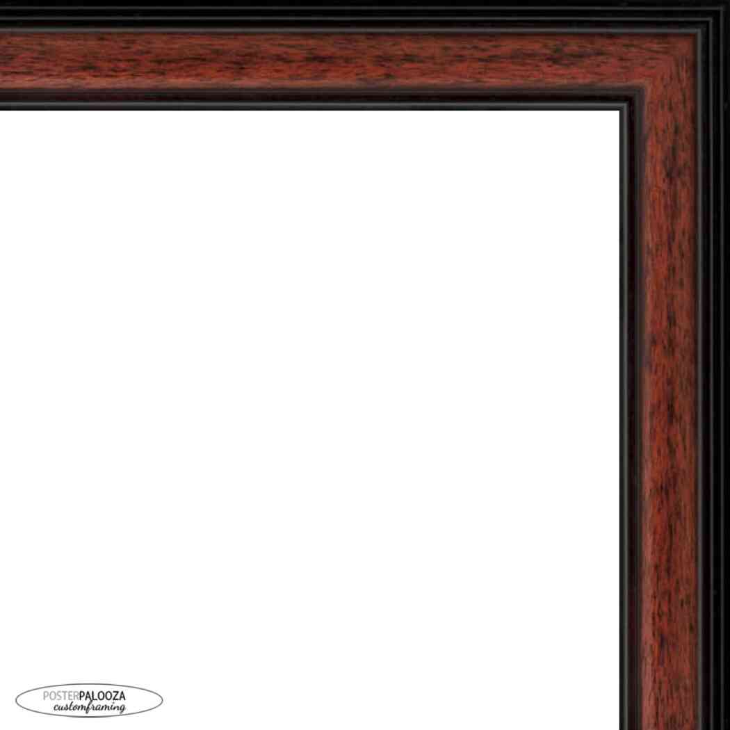 Decor Brown Picture Frame – UV Acrylic,Backing, Hanging Hardware